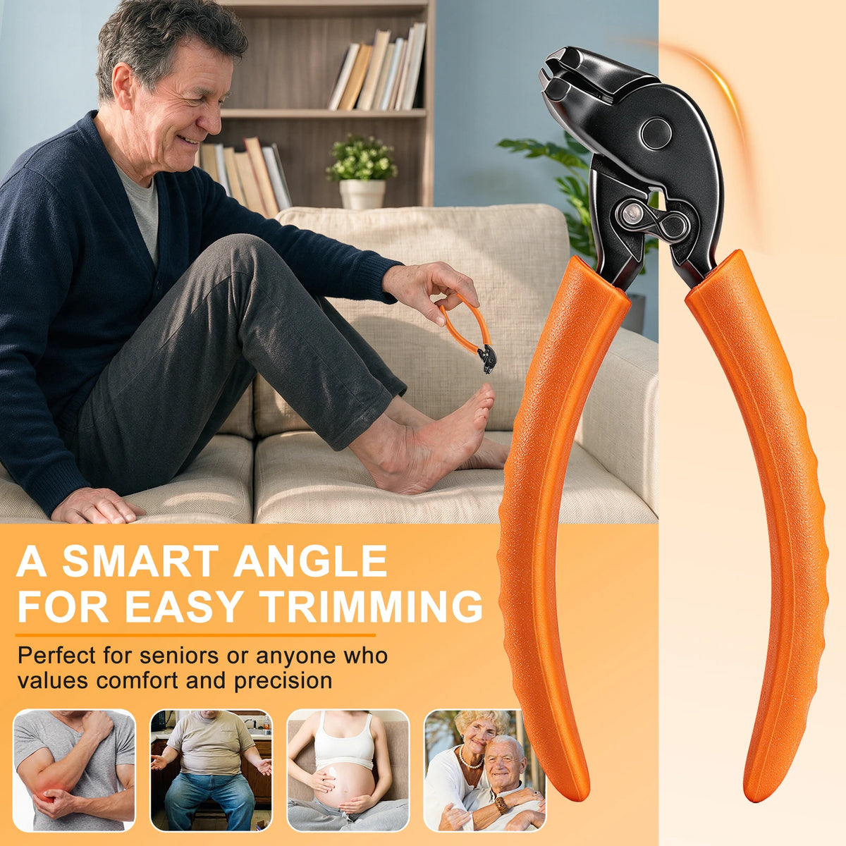 Nail Clippers - Nail Clippers For Seniors | DRMODE Cobra 4