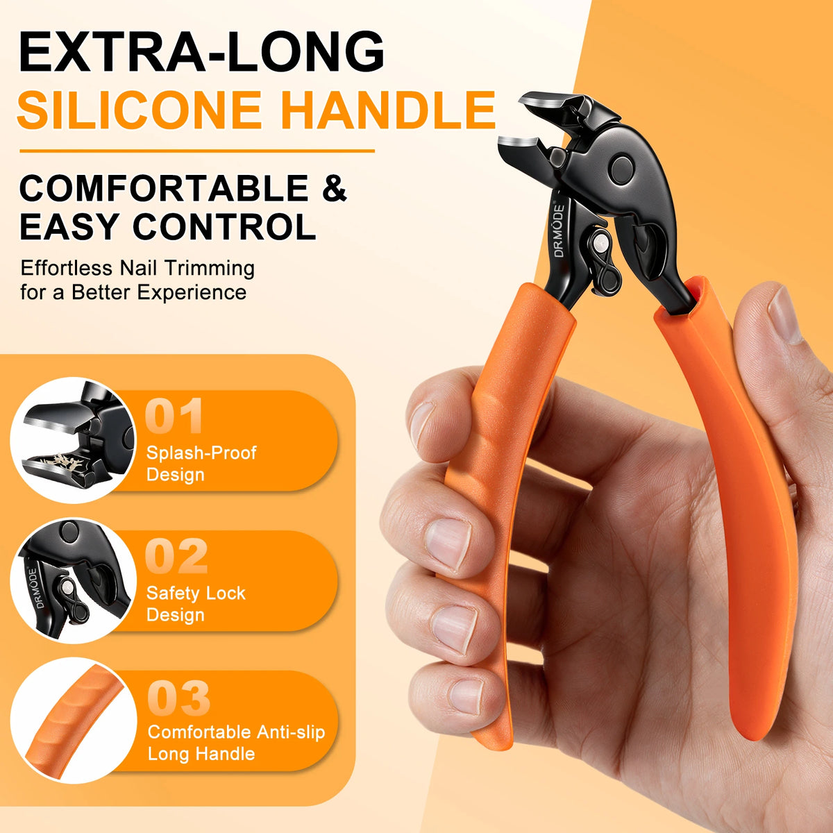 Nail Clippers - Nail Clippers For Seniors | DRMODE Cobra 4