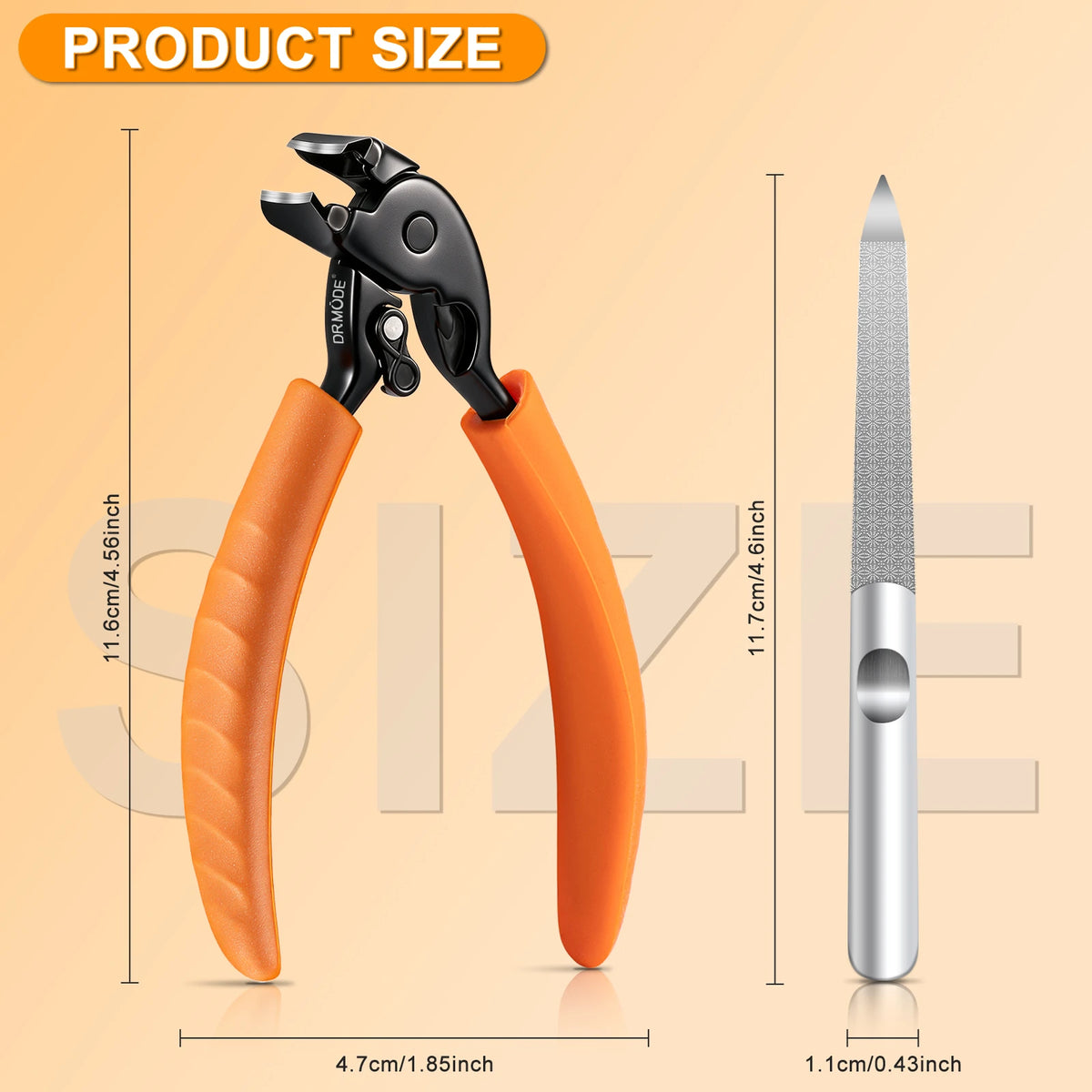 Nail Clippers - Nail Clippers For Seniors | DRMODE Cobra 4