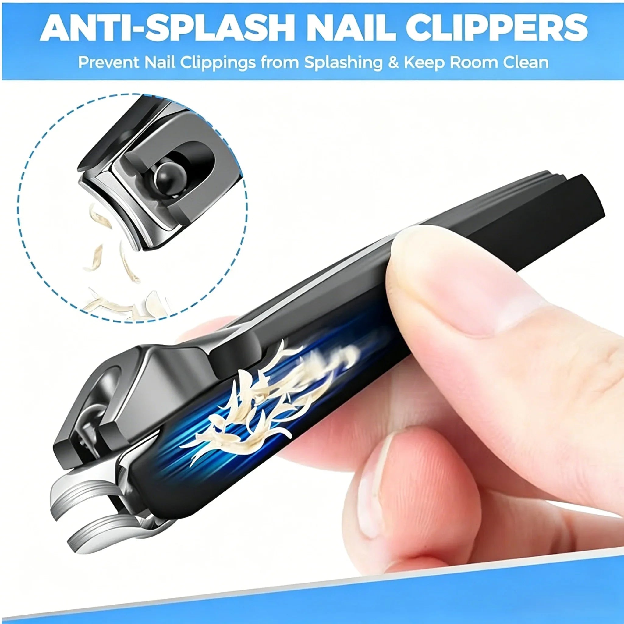 Plastic Nail Clippers With Bevel | DRMODE
