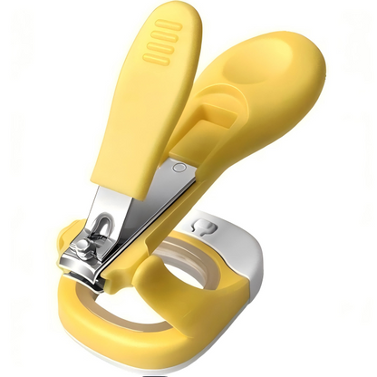 Professional Nail Clippers for Newborns - Anti-Pinch Safety Design with Travel Case
